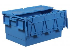 Zasouvací přepravka s víkem INTEGRA, 600 x 400 x 300 mm