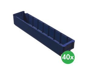plastova regalova prepravka max 94 x 500 x 80 mm 40 ks 115260