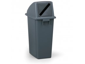 Plastový odpadkový koš na papír