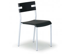 plastova jidelni zidle lindy cerna 1062