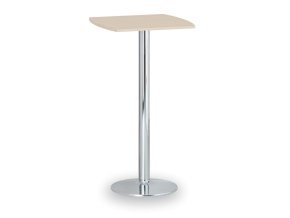 koktejlovy stul olympo ii 660x660 mm chromovana podnoz deska briza 104992