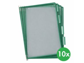 samostatne tabulky tarifold a4 zelena 145774