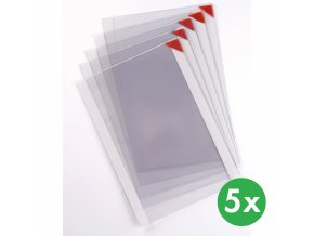 samolepici kapsy s magnetickym rohem cerveny roh 115992