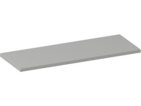 Přídavná police ke kovovým skříním, 950 x 400 mm, šedá, 1 ks