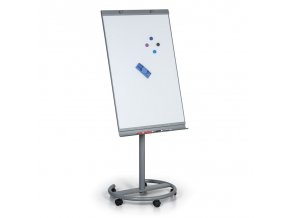 mobilni flipchart tabule round bw magneticky 49668