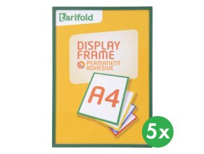 Samolepící rámeček A4 (5 ks), zelená