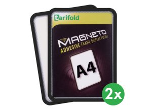 Samolepící kapsa A4 (2ks), nepermanentní, černá