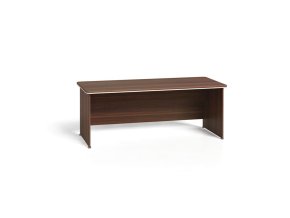 Kancelářský psací stůl ARRISTO LUX, 200x90 cm, ořech