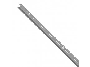 Stojina s jednořadým děrováním pro ELEMENT SYSTEM, 1000 mm, šedá