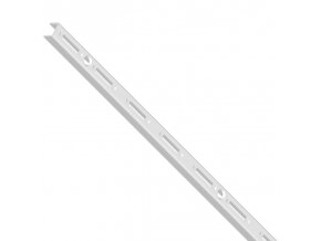 Stojina s jednořadým děrováním pro ELEMENT SYSTEM, 2000 mm, bílá