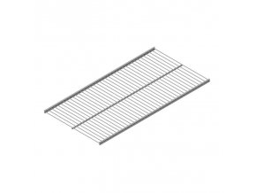 Drátěná police pro ELEMENT SYSTEM, 800 x 400  mm, šedá