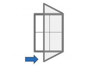 venkovni vitrina magneticka jednokridla 550 x 700 mm 93106