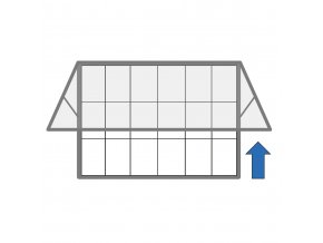venkovni vitrina magneticka s vyklopnymi dvermi 1350 x 1000 mm 93156