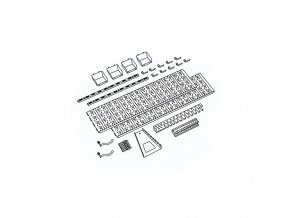 Panel na nářadí a boxy ELEMENT SYSTEM, sada s 19 držáky na nářadí a 4 boxy
