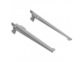 Nosníky ANGLE pro ELEMENT SYSTEM sada 2 ks, hloubka 380 mm, barva šedá