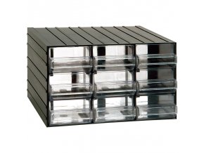 modulova skrinka se zasuvkami 382 x 290 x 230 mm 9 zasuvek 8503