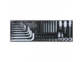 sada torx 52 ks vlozka do zasuvky expert chrom vanadium 9656