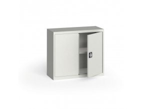 plechova policova skrin na naradi kovona 800 x 950 x 400 mm 1 police seda seda 12883