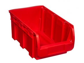 Plastový box COMPACT, 210 x 350 x 150 mm, červený