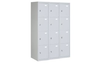 satni skrinka s2 s uloznymi boxy 12 boxu 1820 x 1140 x 500 mm demont cylindricky zamek sede dvere 4153