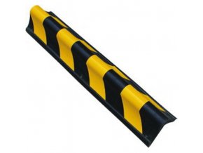 Ochrana rohů na zeď, délka 120 mm, oranžová/černá