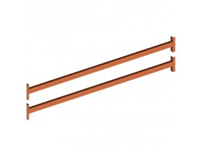 Nosníky paletových regálů 1550 kg, 2700 mm, 2 ks