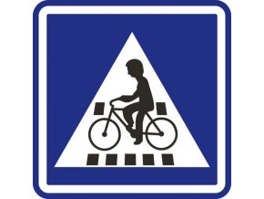 Dopravní značka – Přejezd pro cyklisty