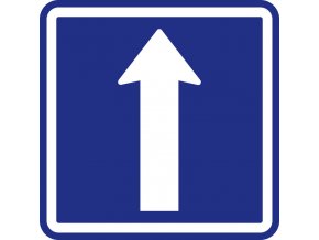 Dopravní značka – Jednosměrný provoz