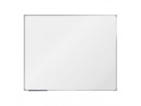 Bílá magnetická popisovací tabule boardOK, 1500 x 1200 mm, eloxovaný rám
