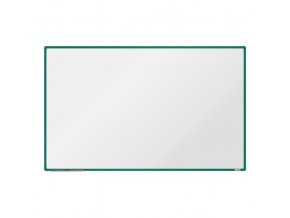 Bílá magnetická popisovací tabule boardOK, 2000 x 1200 mm, zelený rám