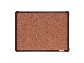 korkova nastenka boardok v hlinikovem ramu 600 x 450 mm hnedy ram 14852