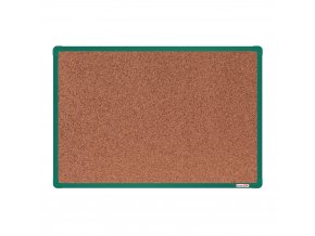 korkova nastenka boardok v hlinikovem ramu 600 x 900 mm zeleny ram 14856