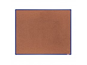 korkova nastenka boardok v hlinikovem ramu 1500 x 1200 mm modry ram 14864