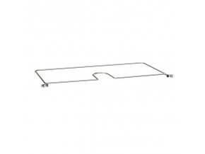 delice do dratenych regalu hloubka 450 mm 40710