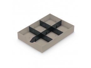 Zásuvky do třídících boxů, tmavě šedá