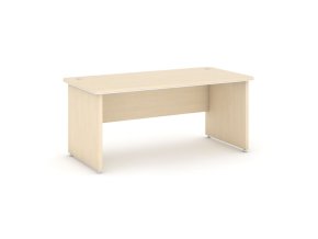 Kancelářský psací stůl ARRISTO LUX, 180x90 cm, bříza