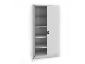 dilenska policova skrin na naradi kovona jumbo 4 police svarovana 1200 x 800 x 1950 mm seda seda 15557