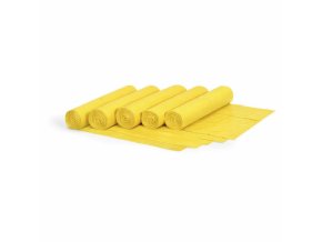 pytle na odpad 120 litru 700 x 1100 mm ldpe 60 mikronu 200 ks zluty 144587