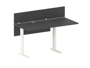 vyskove nastavitelny stul future 170x80 cm 2 motory s paravanem bila grafitova 26637