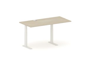 vyskove nastavitelny stul future 170x80 cm 2 motory bila dub 104796