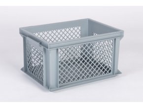 Perforovaná Euro přepravka, 400 x 300 x 220 mm