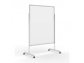 Informační a moderační tabule na kolečkách, 1200 x 1500 mm, lakovaná