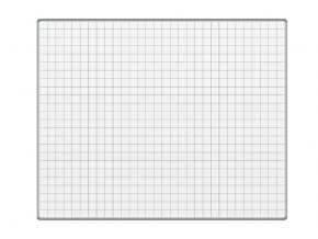 bila keramicka popisovaci tabule s potiskem ekotab 1500 x 1200 mm ctverce rastr 16421
