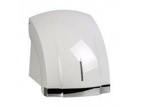 Automatický osoušeč rukou, bílý/chrom