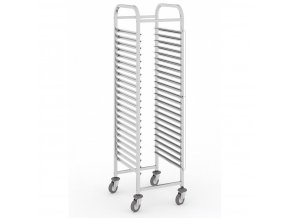 nerezovy prepravni vozik na plechy 20 pater 1745 x 470 x 620 mm 16625