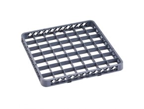 Nástavec pro koše na sklo, 500 x 500 x 45 mm, 49 segmentů, 65 x 65 mm