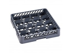 kos do mycky na sklo 500 x 500 x 100 mm 16 segmentu 110 x 110 mm 16600