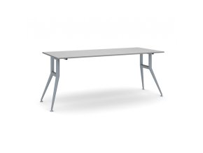 jednaci kancelarsky stul wide 180x80 cm sedy 144027