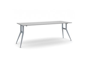 jednaci kancelarsky stul wide 200x80 cm sedy 144024