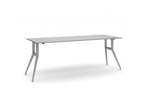 jednaci kancelarsky stul wide 220x80 cm sedy 144026